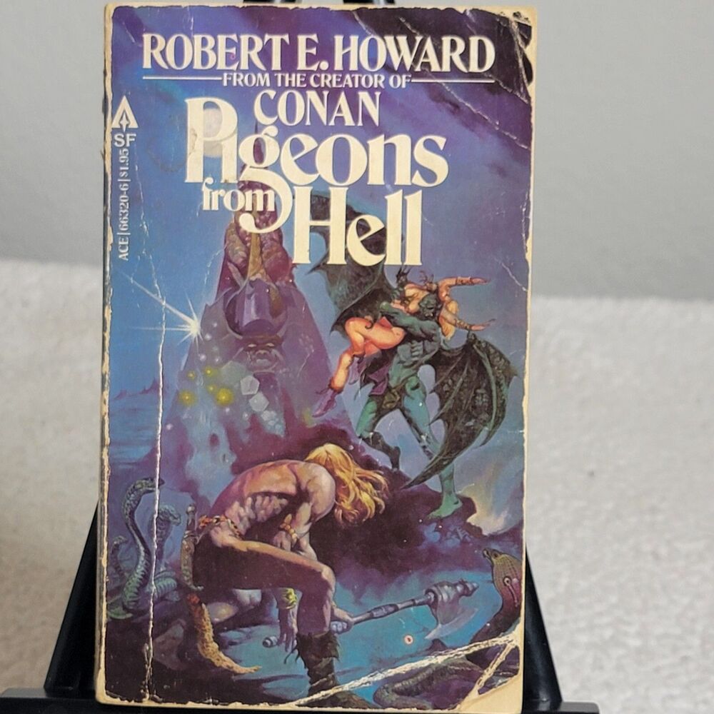 Pigeons from Hell by Robert E. Howard 1st Print  (1979, Mass Market) Fantasy